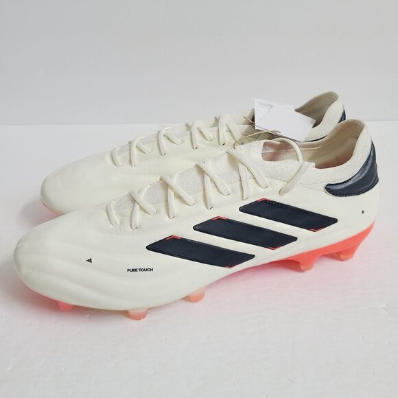 NEW Adidas Pure 2 Elite FG Soccer Cleats IF5443 Size 9.5 Ivory